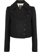 McQ by Alexander McQueen Doublebreasted Woolblend Coat - Lyst