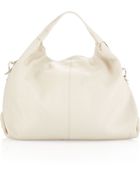 Furla Elisabeth Hobo White - Lyst