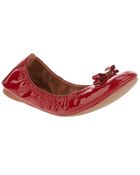 Tory Burch Bow Detail Ballet Pump - Lyst