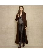 Ralph Lauren Blue Label Tweed Burton Coat - Lyst