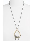 Alexis Bittar Elements Siyabona Panther Pendant Necklace - Lyst