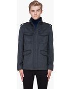 Rag & Bone Charcoal Hooded Hastings Jacket - Lyst