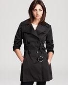 Via Spiga Scarpa Double Breasted Trench Coat - Lyst