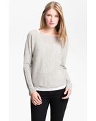 Vince Boatneck Cashmere Sweater - Lyst