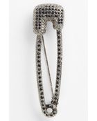 Tasha Safety Pin Brooch - Lyst