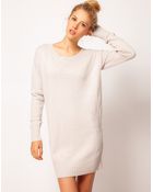ASOS Collection Asos Woven Back Jumper Dress - Lyst
