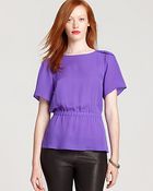 Theory Top Nedla Silk - Lyst
