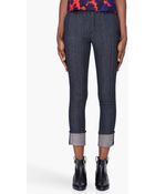 Marc By Marc Jacobs Charcoal Vanya Herringbone Pants - Lyst