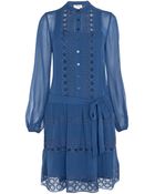 Temperley London Sleeved Moriah Dress - Lyst