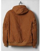 Carhartt Quilted Flannel Lined Sandstone Active Jacket - Lyst