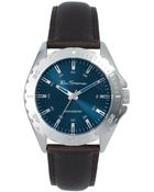 Ben Sherman Blue Dial Leather Strap Watch - Lyst