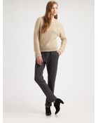 L'Agence Raglan Sweatshirt - Lyst