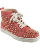 Christian Louboutin Louis Spikes - Lyst
