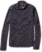 Raf Simons Printed Cotton Shirt - Lyst