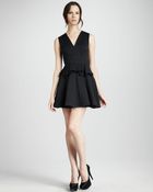 Robert Rodriguez Flared Jacquard Dress - Lyst