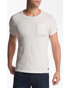 Scotch & Soda Raglan Sleeve Crewneck Tshirt - Lyst