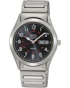 Seiko Men'S Solar Stainless Steel Expansion Bracelet 38Mm Sne179 - Lyst