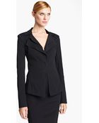 Donna Karan New York Collection Double Lapel Jacket - Lyst