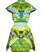 Mary Katrantzou Expandit Printed Silk Satintwill Dress - Lyst