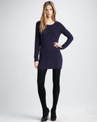 Theory Speckled Sweaterdress - Lyst