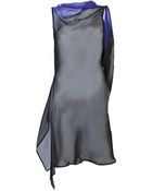 Ann Demeulemeester Long Sheer Top - Lyst