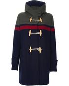 Felted Toggle Fastened Coat - Lyst