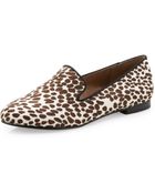 Steven By Steve Madden Madee Calf Hair Smoking Slipper - Lyst