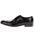 Versace Double Monk Strap - Lyst