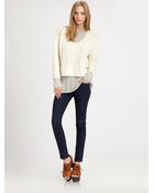 Demylee Stevie Cashmere Cableknit Sweater - Lyst
