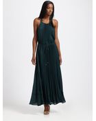 Rebecca Taylor Pleated Gown - Lyst