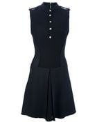 Victoria Beckham Flared Dress - Lyst