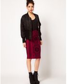ASOS Collection Pencil Skirt in Aztec Print - Lyst