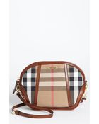 Burberry House Check Crossbody Bag - Lyst