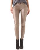Rag & Bone The Leather Skinny Pants - Lyst