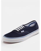 Vans Authentic Mens Plimsolls - Lyst