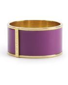 Vince Camuto Large Logo Cuff Orchid - Lyst