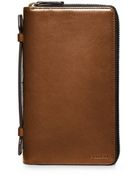 Coach Bleecker Leather Double Zip Travel Organizer - Lyst
