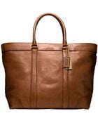 Coach Bleecker Legacy Weekend Tote In Leather - Lyst