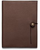 Coach Bleecker Pebbled Leather A5 Notebook - Lyst