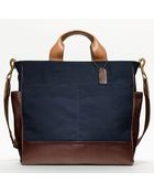 Coach Bleecker Legacy Canvas Utility Tote - Lyst