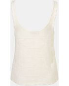Topshop Doily Lace Tank - Lyst