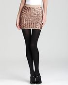 BCBGMAXAZRIA Skirt Paxton Sequin Mini - Lyst