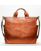 Coach Bleecker Legacy Leather Utility Tote - Lyst