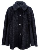Dolce & Gabbana Button-Up Cape - Lyst
