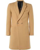 Sandro Slimfit Wool Blend Overcoat - Lyst