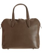 Valextra Medium 75 Top Handle Bag - Lyst