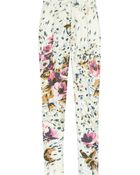 By Malene Birger Regal Floralprint Silk Pants - Lyst