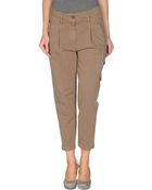 Brunello Cucinelli 3/4 Length Trousers - Lyst