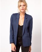 Oasis Ponte Blazer - Lyst