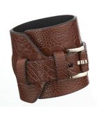 Givenchy Ostrich Cuff - Lyst